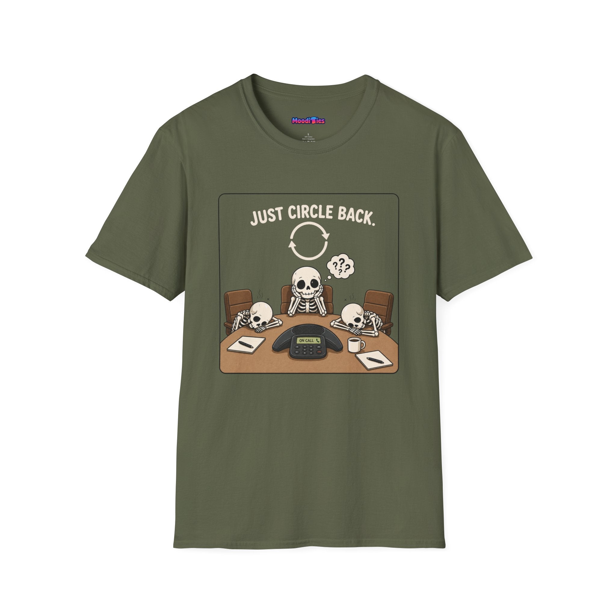 "Just Circle Back" Eternal Meeting T-Shirt