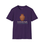 "Emotionally Fragile, Structurally Sound" Kintsugi Vase T-Shirt
