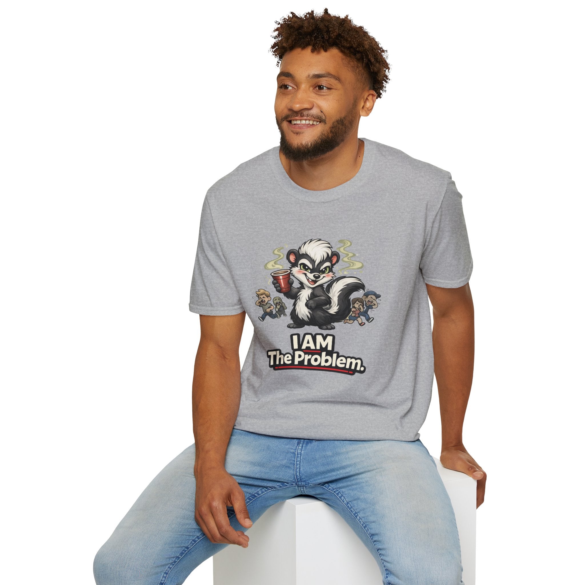 "I AM The Problem" Skunk at the Party T-Shirt