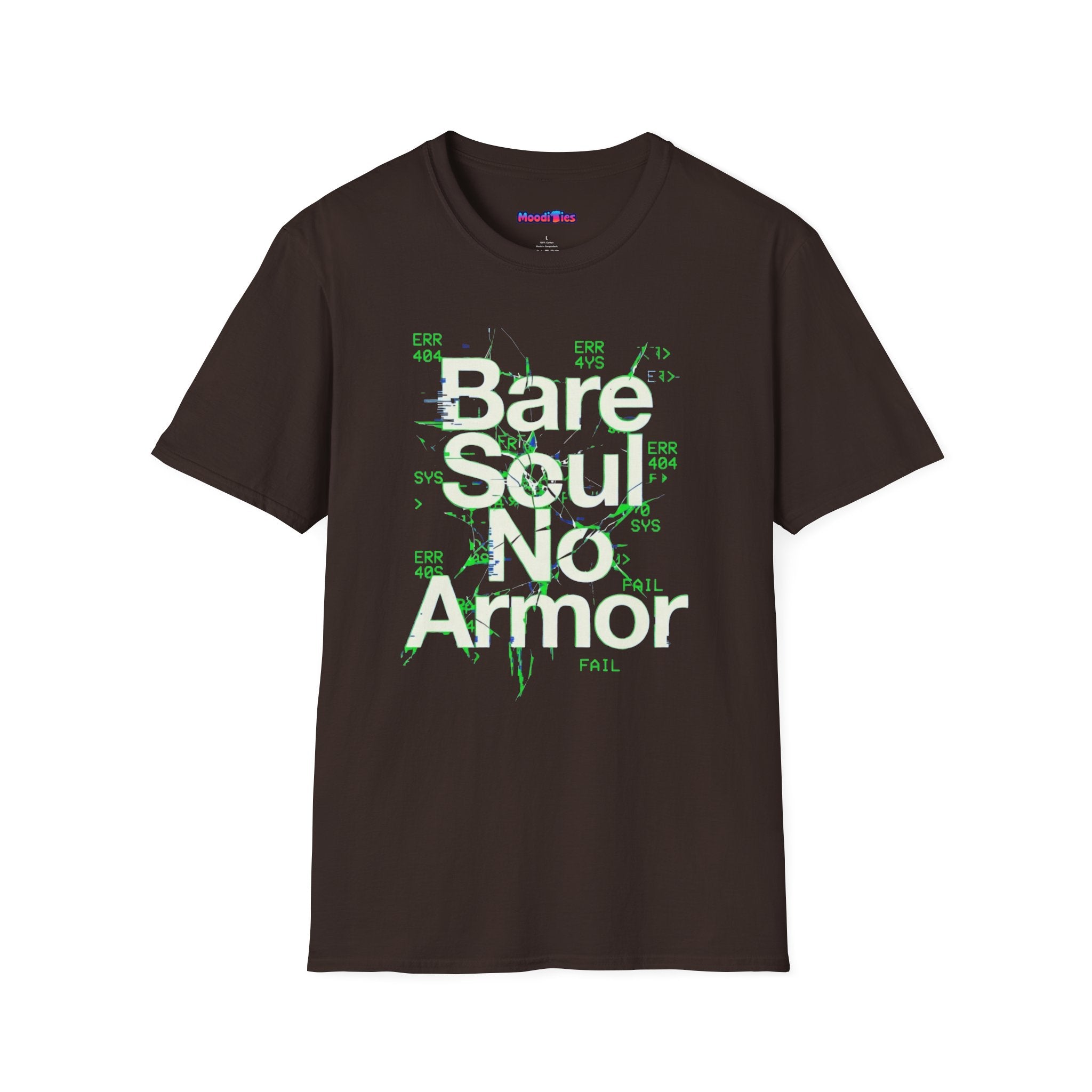 "Bare Soul, No Armor" T-Shirt