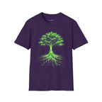 Digital Tree of Life (Green) Graphic T-Shirt