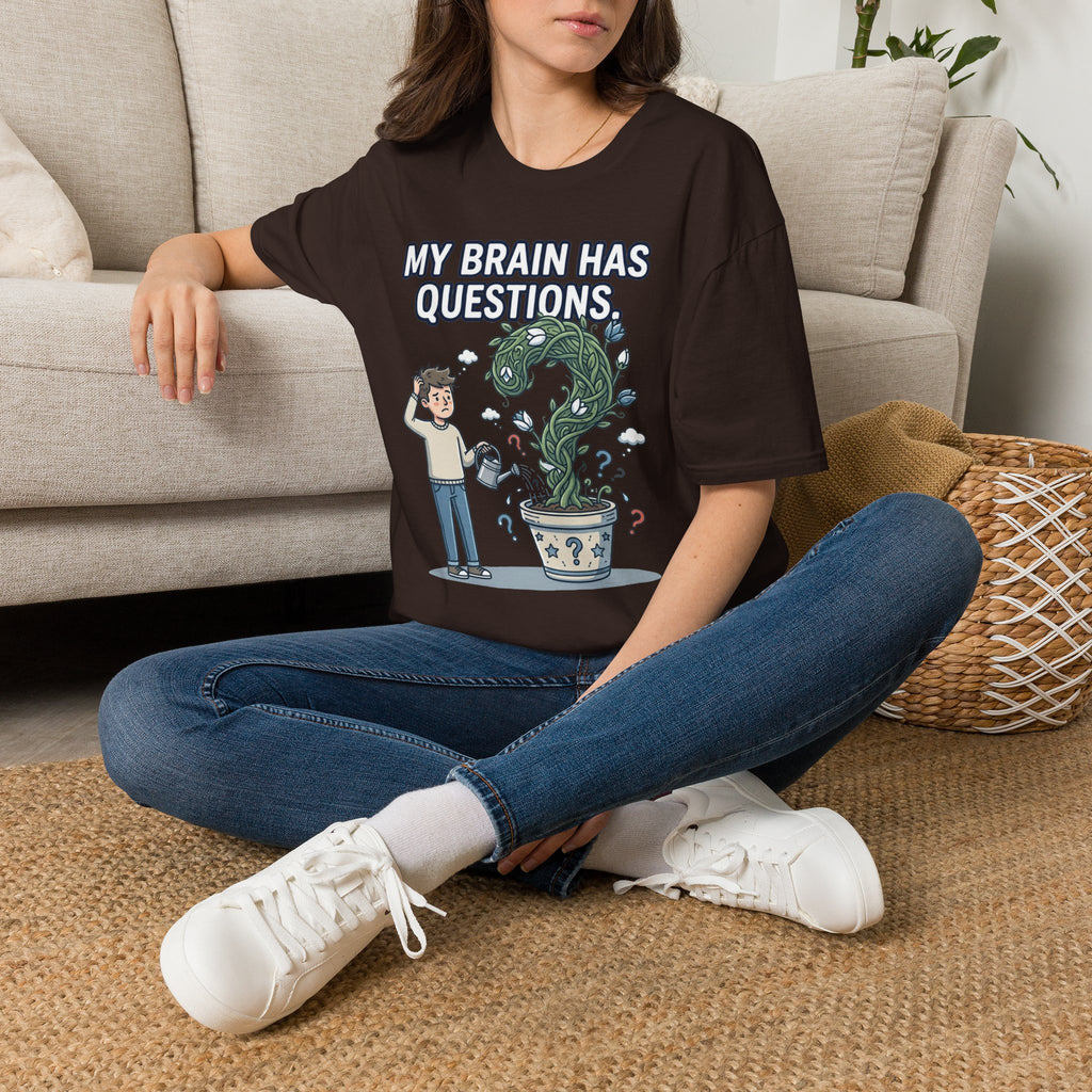 “My Brain Has Questions” Mystery Plant T-Shirt