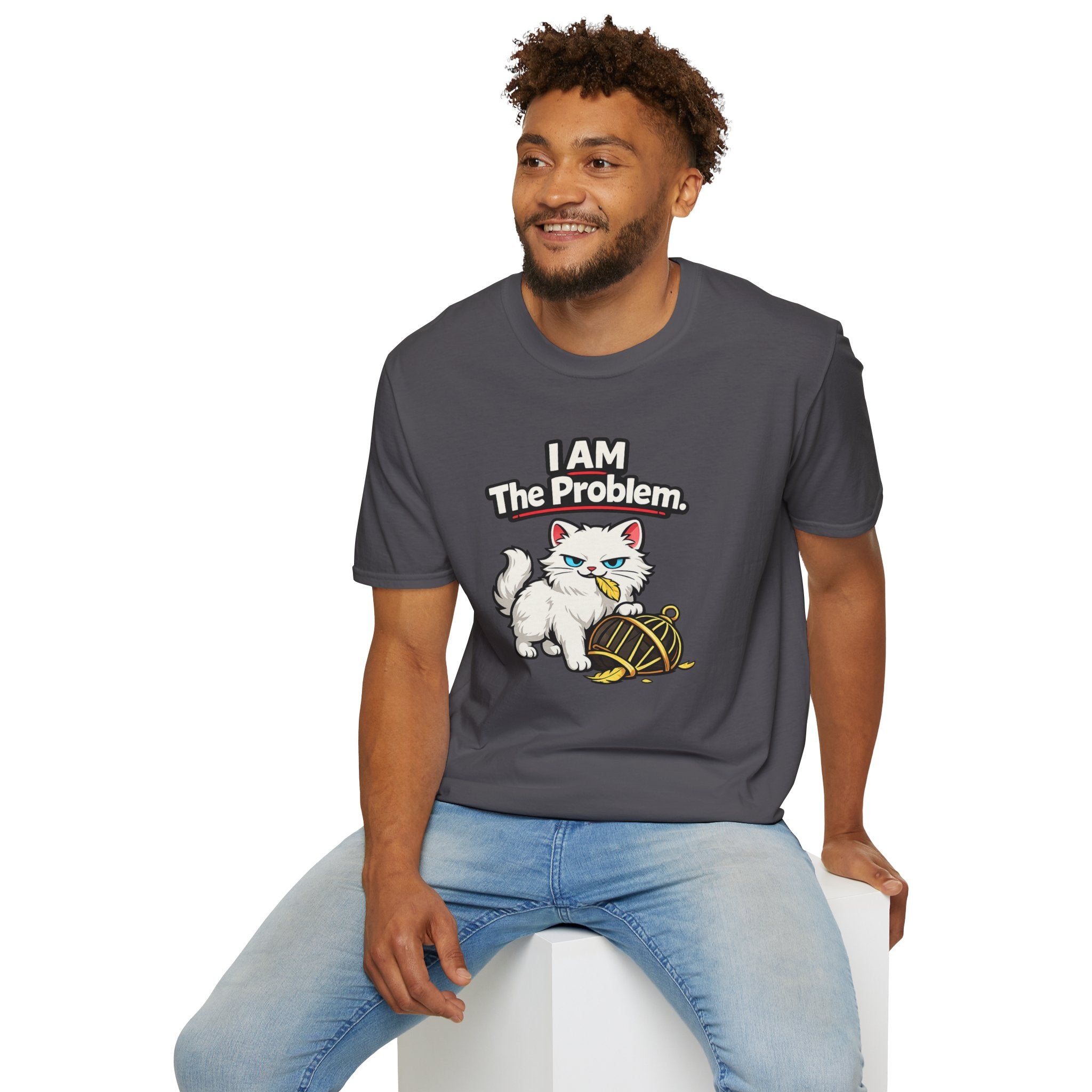"I AM The Problem" Cat That Ate the Canary T-Shirt
