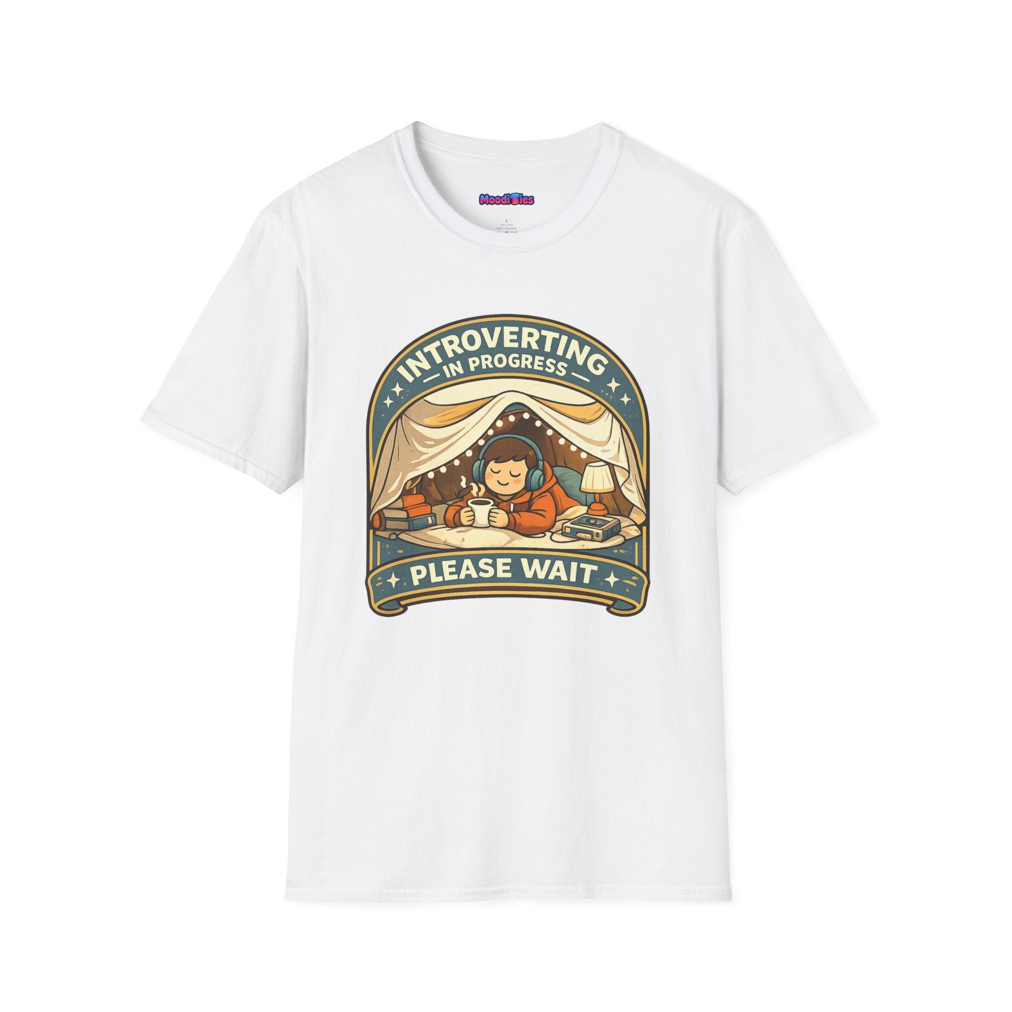 "Introverting In Progress, Please Wait" T-Shirt