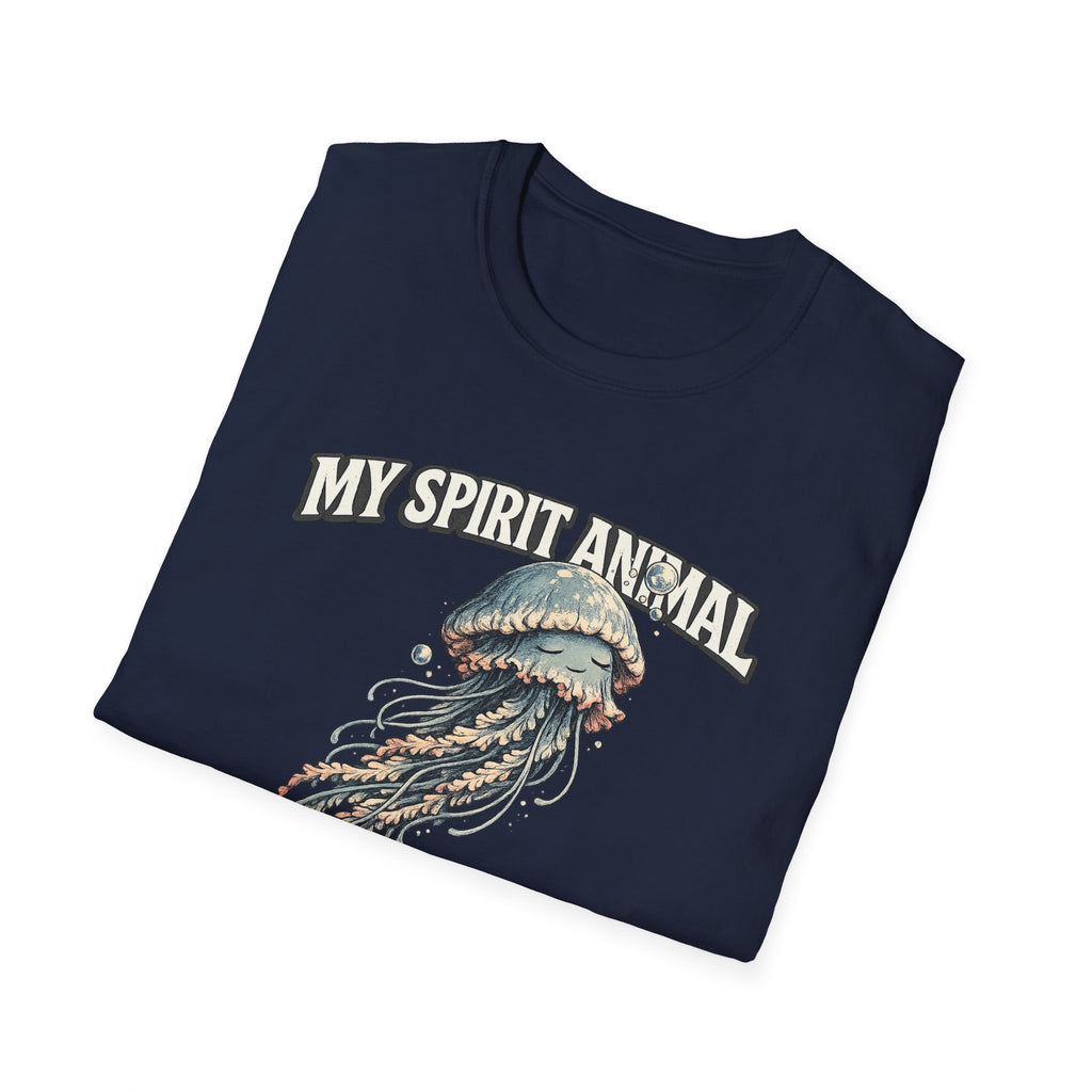 "My Spirit Animal: Jellyfish (Going With Whatever)" T-Shirt