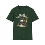 "Brain: Please Hold" Robot T-Shirt