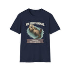"My Spirit Animal: Otter (Floating Through Life)" T-Shirt