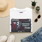 "Emotional Error 404: Emotional Stability Not Found" T-Shirt