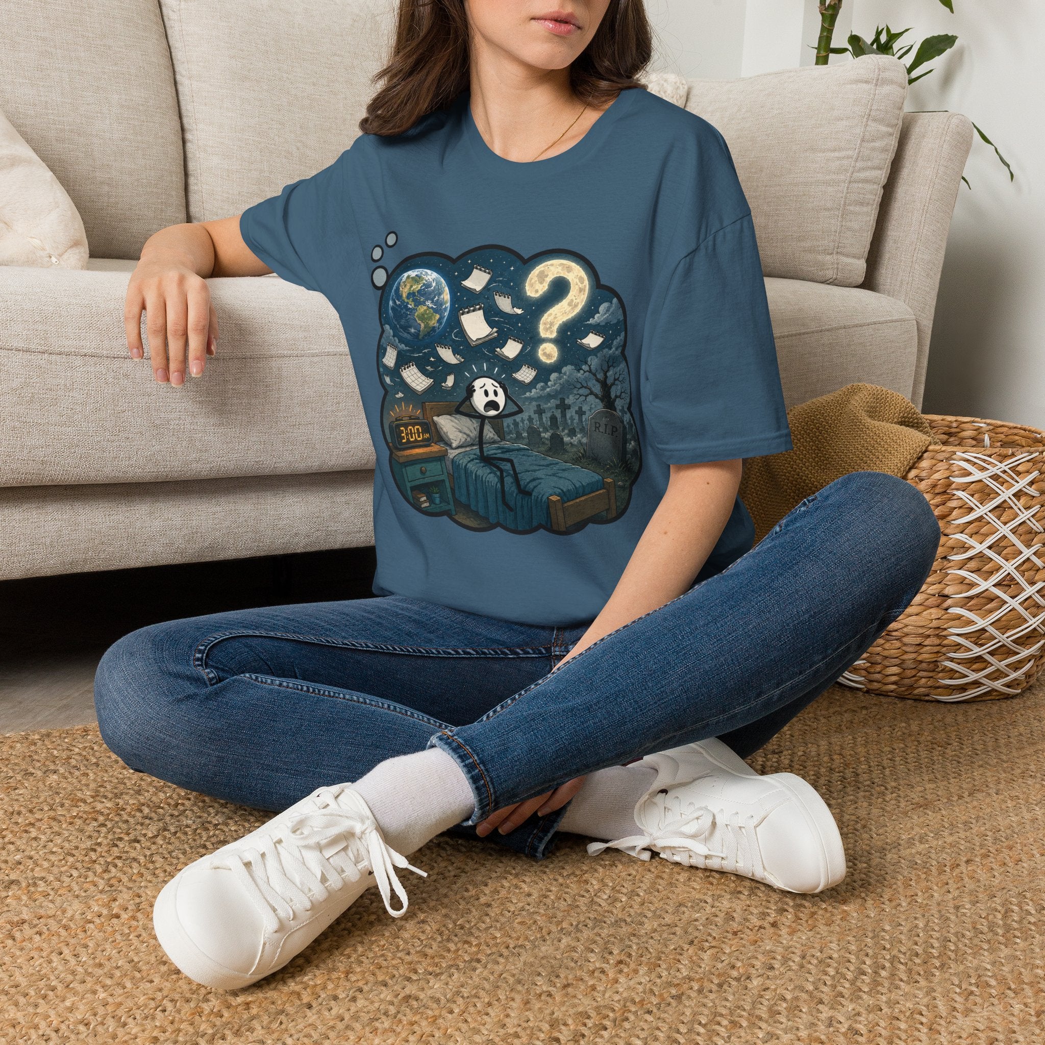 3 A.M. Anxiety Thought Bubble T-Shirt