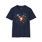 Glowing Core in Suit of Armor T-Shirt