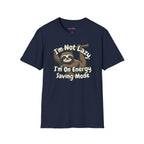 "I'm Not Lazy, I'm On Energy Saving Mode" Sloth T-Shirt