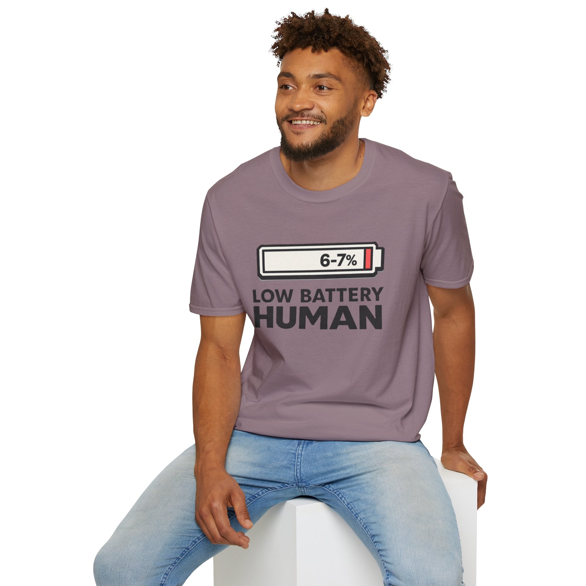 "Low Battery Human" T-Shirt