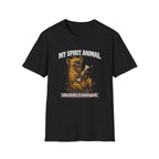 "My Spirit Animal: Hyena (Gleefully Unhinged)" T-Shirt