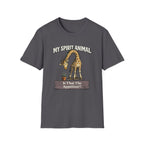 "My Spirit Animal: Giraffe (Is That The Appetizer)" T-Shirt