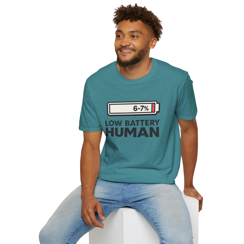 "Low Battery Human" T-Shirt