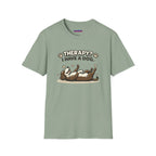 "Therapy? I Have a Dog" T-Shirt — Cute Dog Lover Graphic Tee