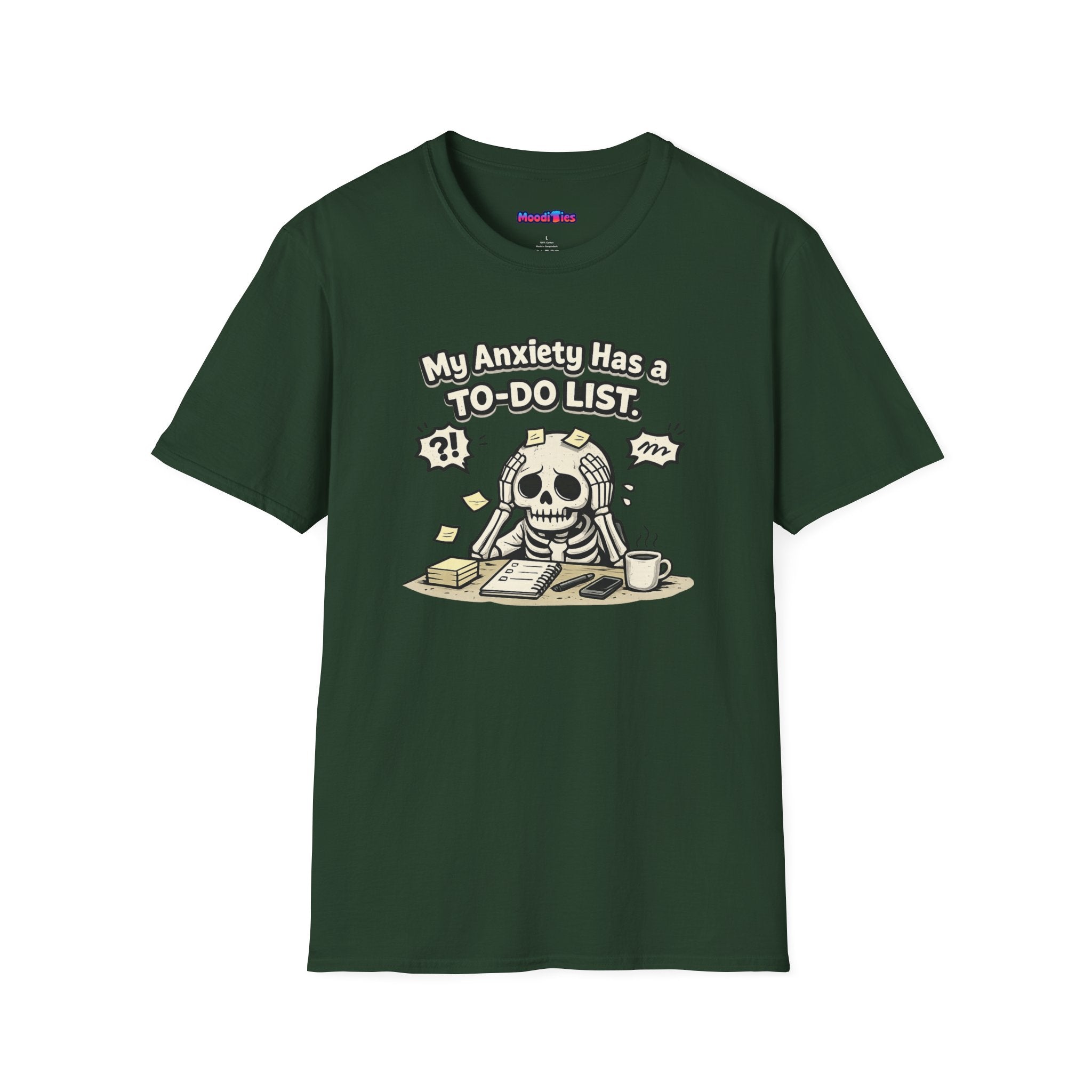 "My Anxiety Has a To-Do List" T-Shirt