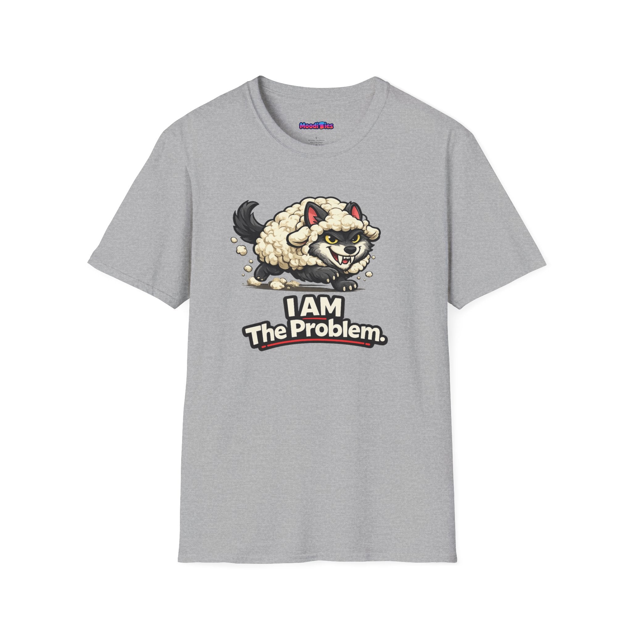 "I AM The Problem" Wolf in Sheep's Clothing T-Shirt