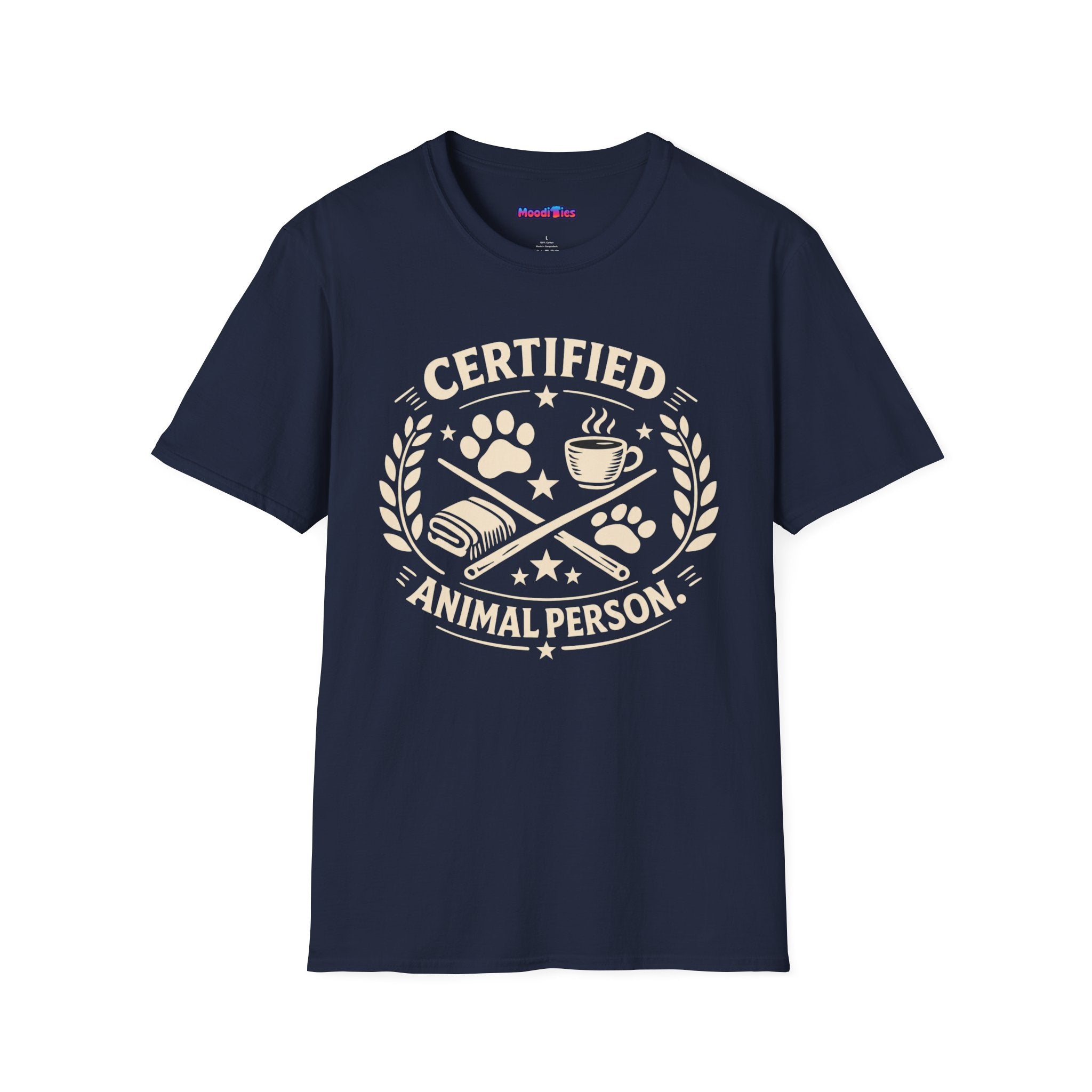 “Certified Animal Person” T-Shirt