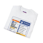 "Prescription Strength Self Awareness" Prescription Bottle T-Shirt