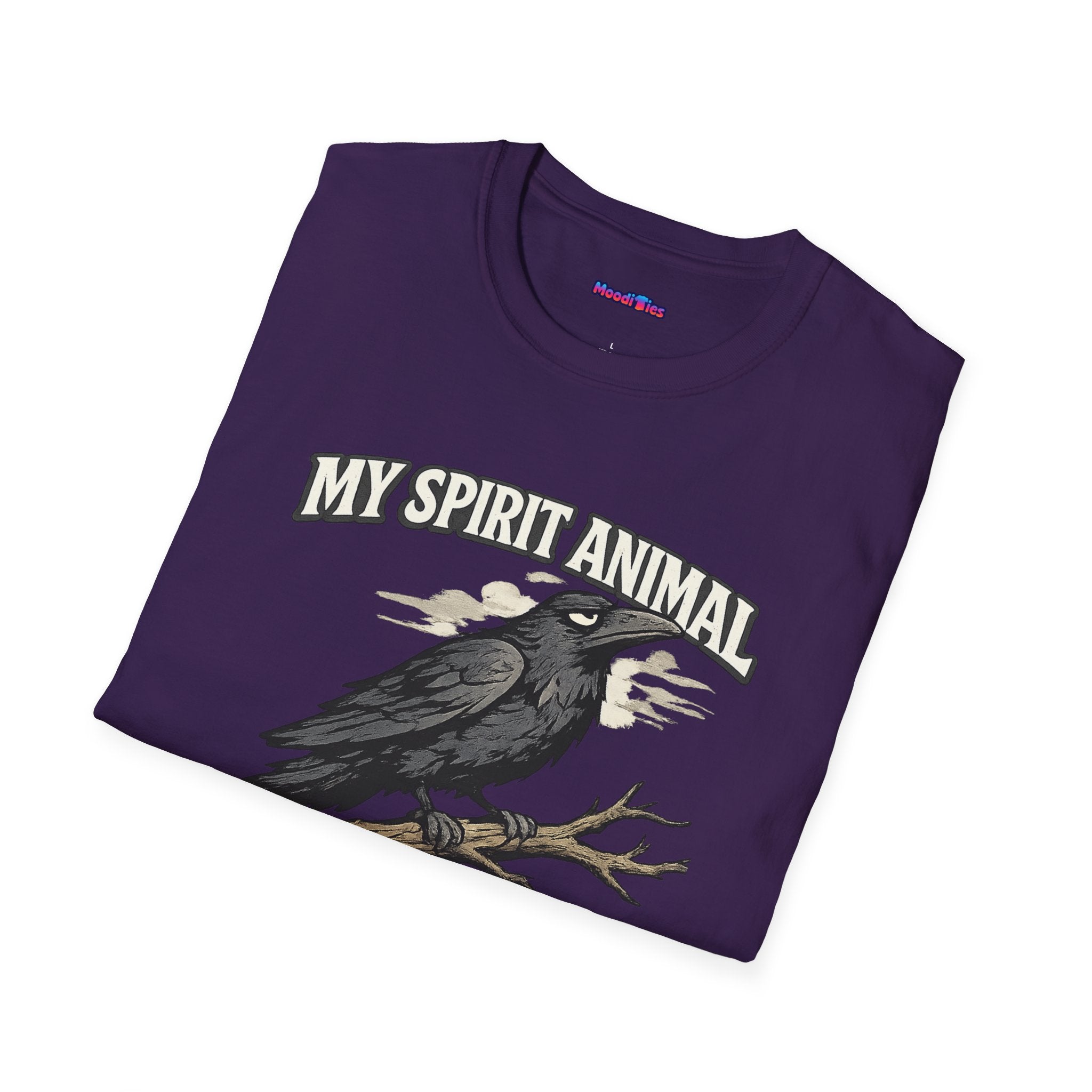"My Spirit Animal: Raven (It Figures)" T-Shirt