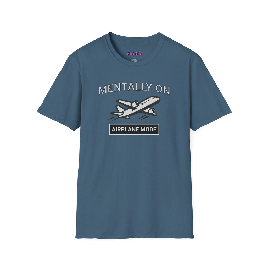 "Mentally on Airplane Mode" T-Shirt