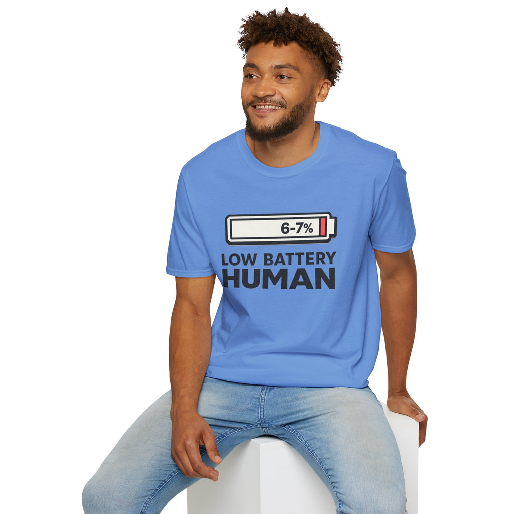 "Low Battery Human" T-Shirt