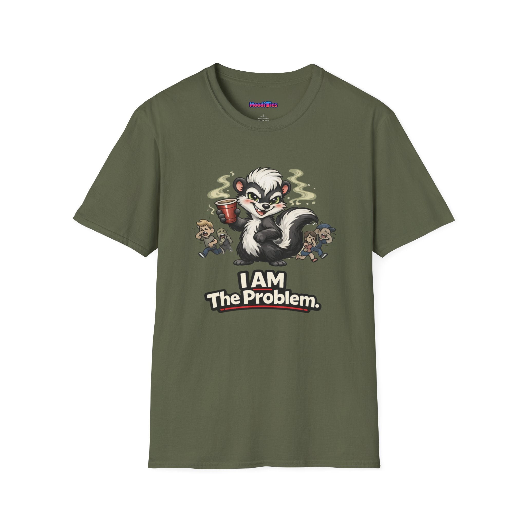 "I AM The Problem" Skunk at the Party T-Shirt