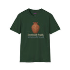 "Emotionally Fragile, Structurally Sound" Kintsugi Vase T-Shirt