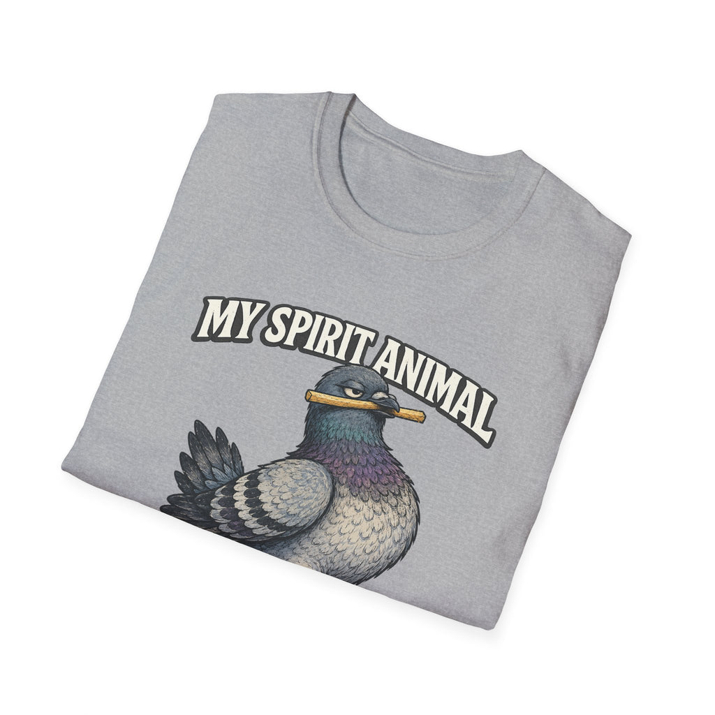 "My Spirit Animal: Pigeon (Still Employed Somehow)" T-Shirt