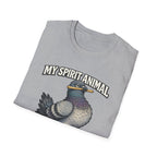 "My Spirit Animal: Pigeon (Still Employed Somehow)" T-Shirt