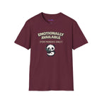 "Emotionally Available (For Pandas Only)" Cute Panda T-Shirt