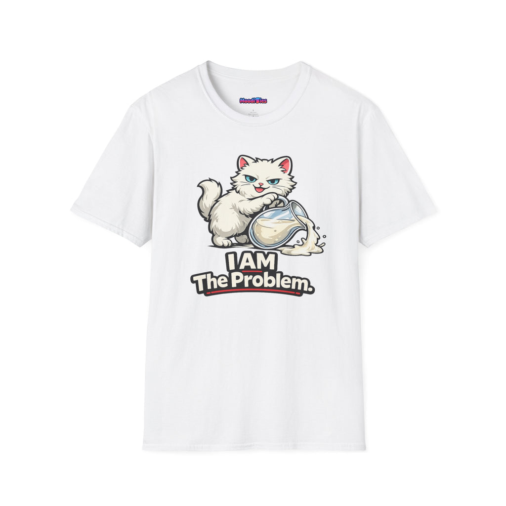 "I AM The Problem" Cat That Got the Cream T-Shirt