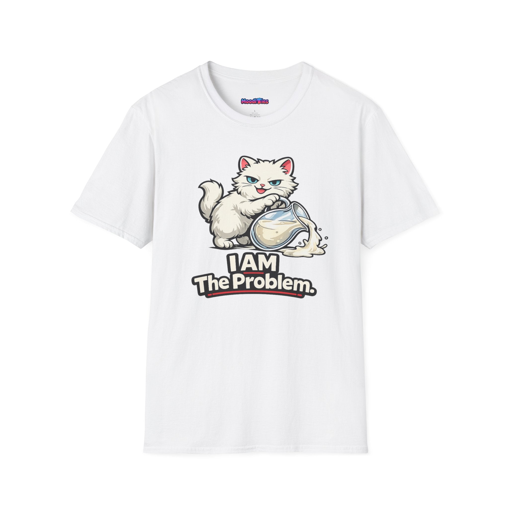 "I AM The Problem" Cat That Got the Cream T-Shirt