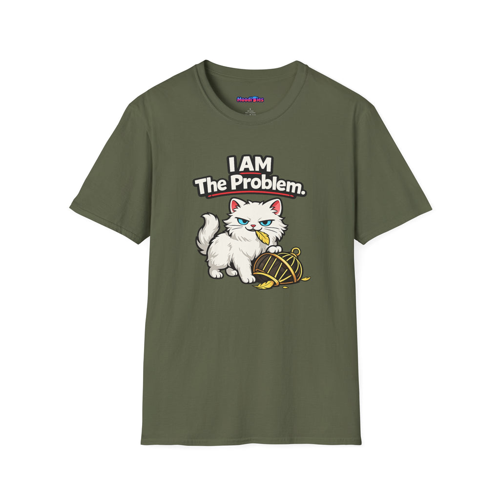 "I AM The Problem" Cat That Ate the Canary T-Shirt