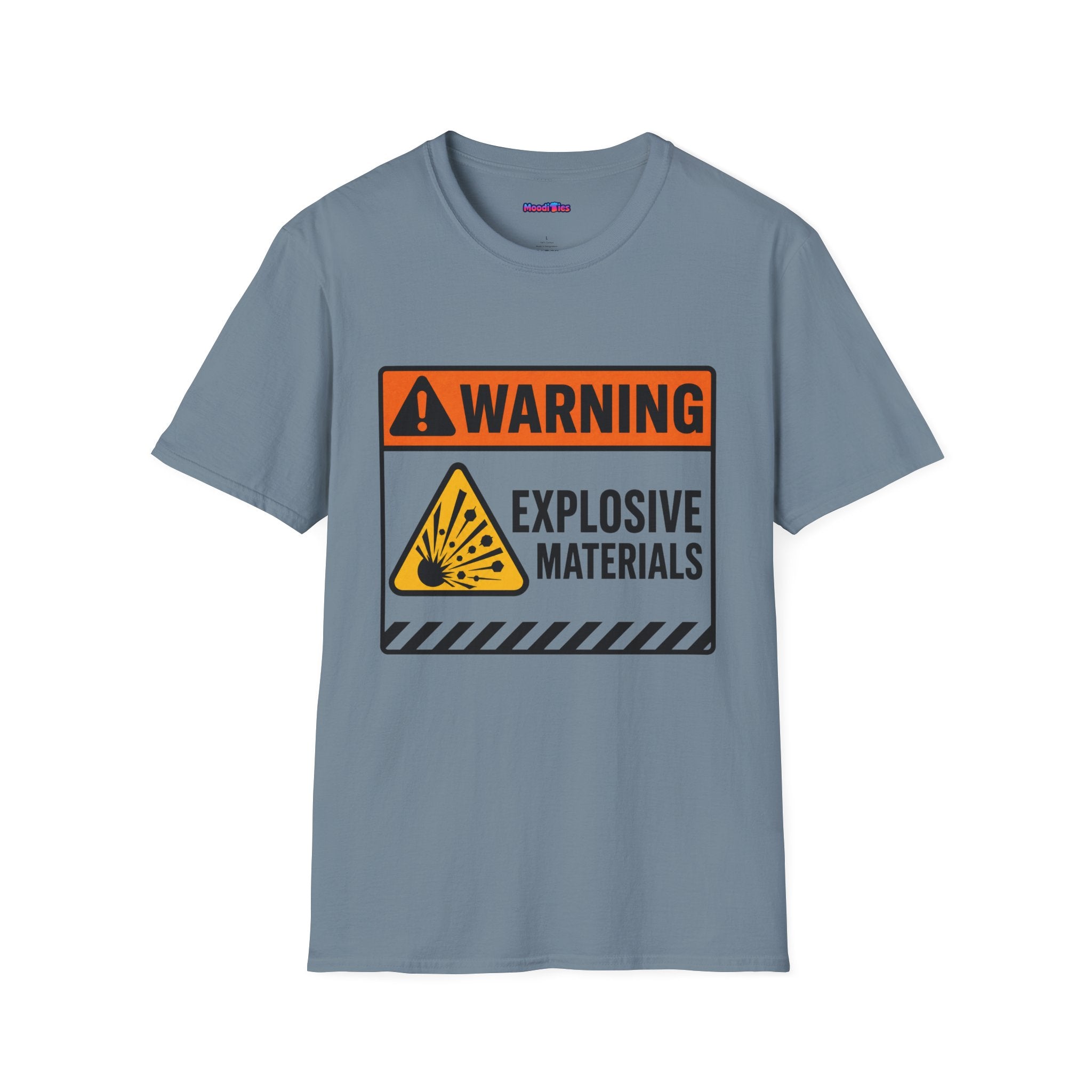 "Warning: Explosive Materials" Warning Sign T-Shirt