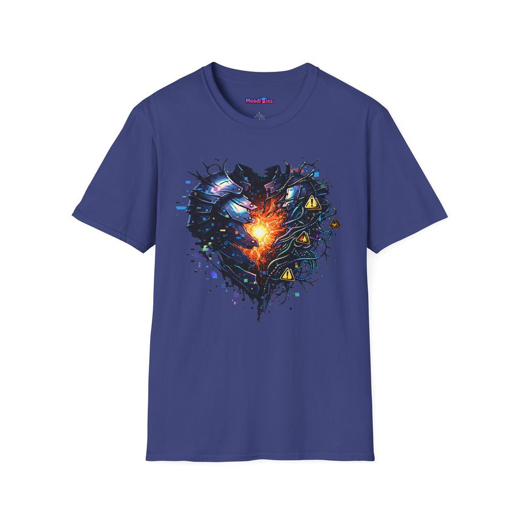 Glowing Core in Suit of Armor T-Shirt