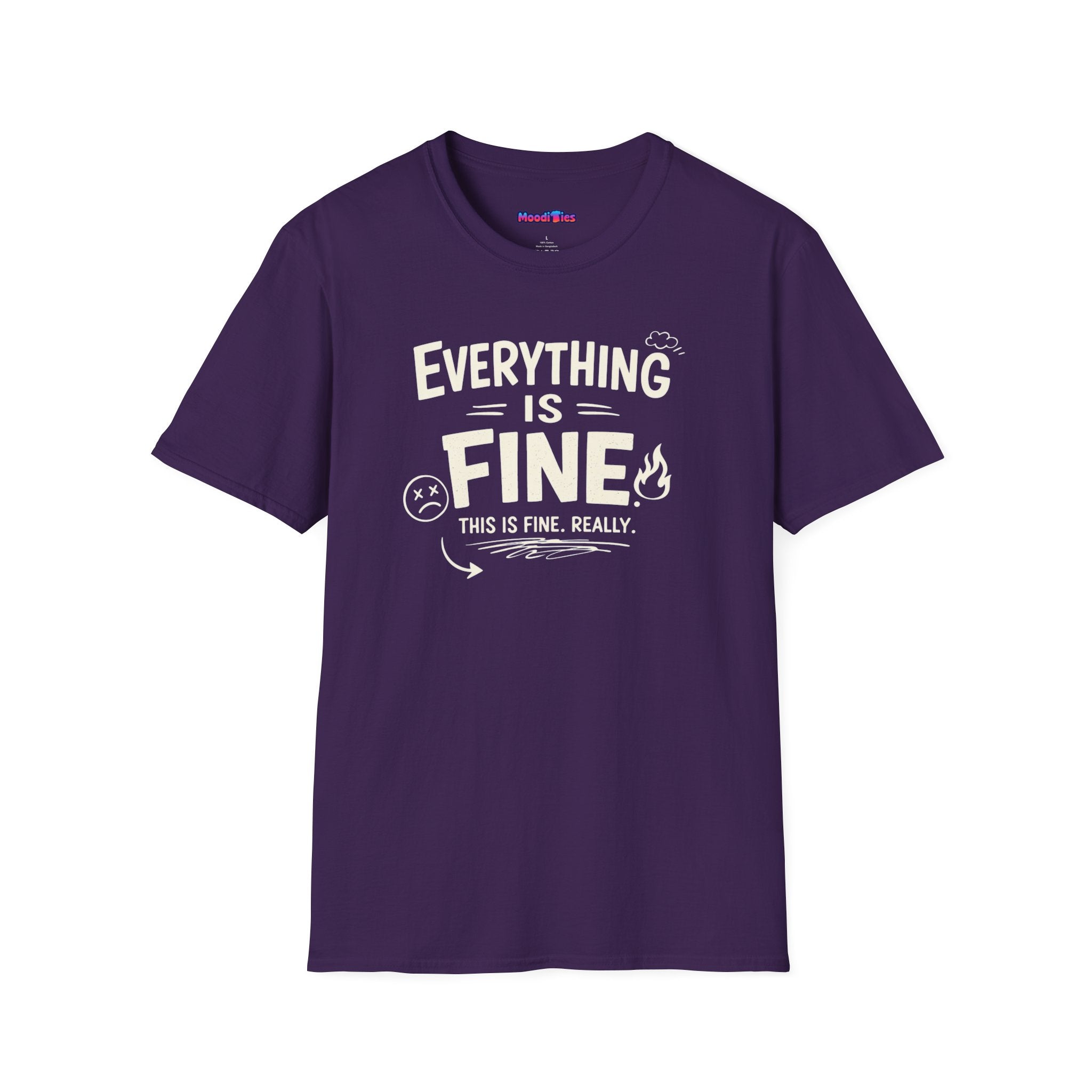 "Everything is Fine. This is Fine. Really." T-Shirt