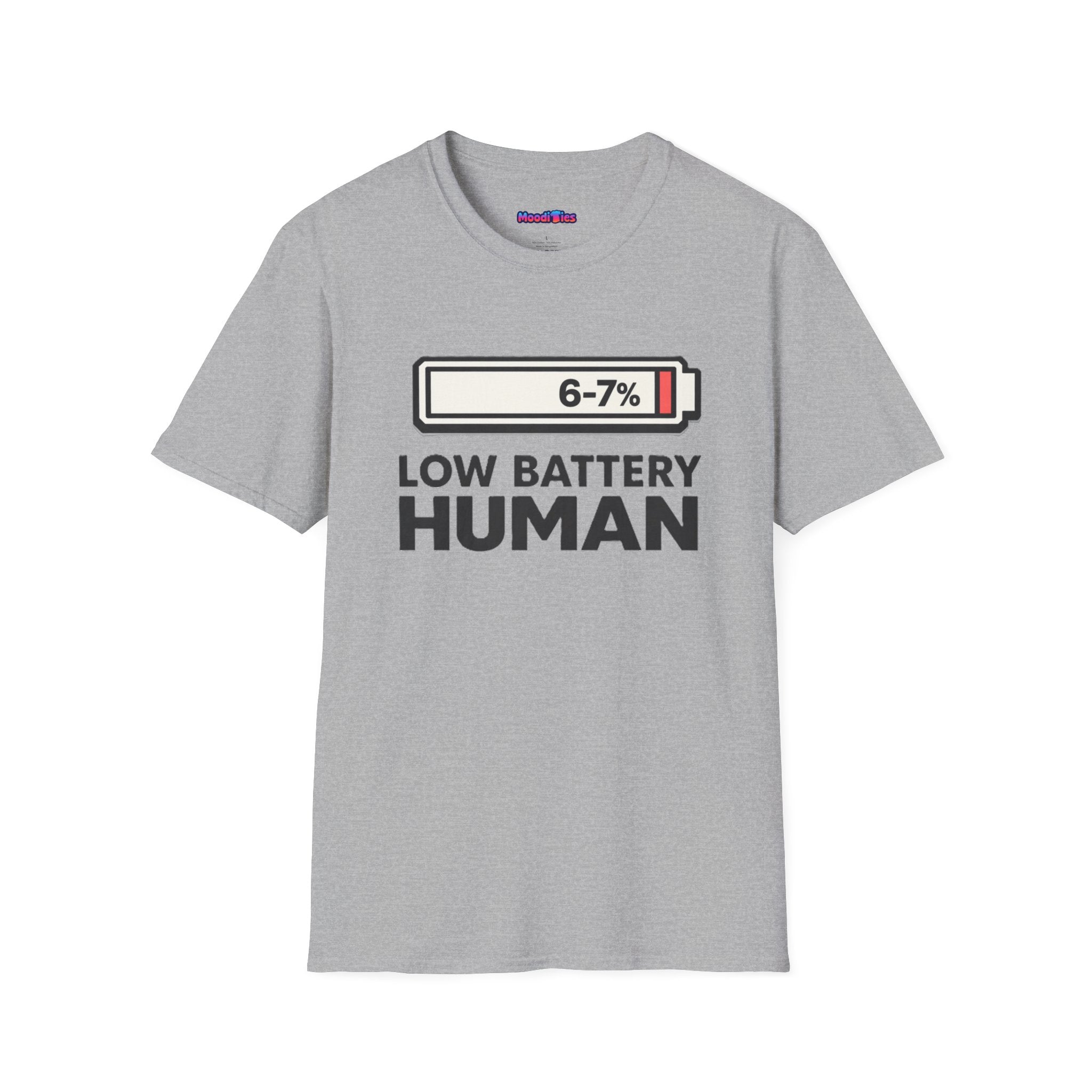 "Low Battery Human" T-Shirt