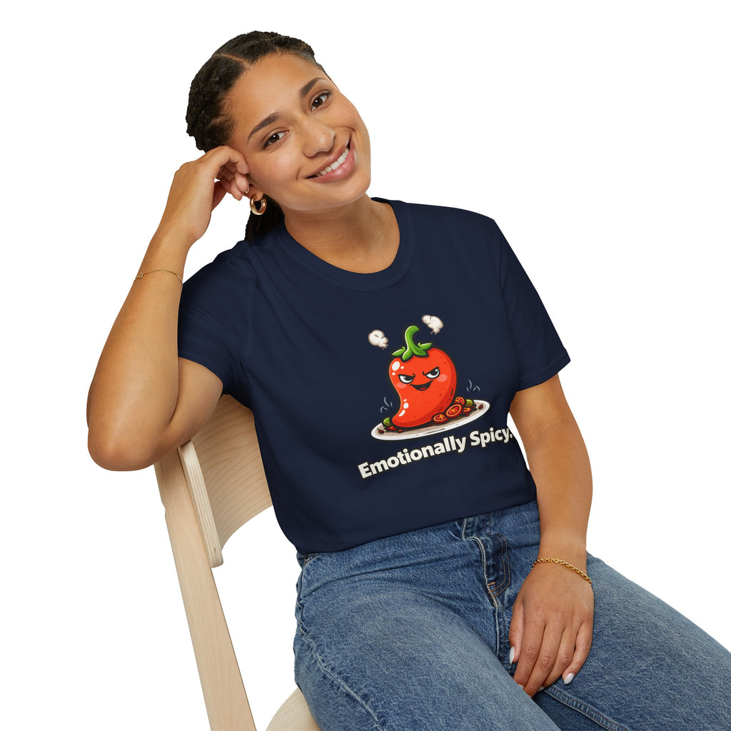 "Emotionally Spicy" Chili Pepper T-Shirt