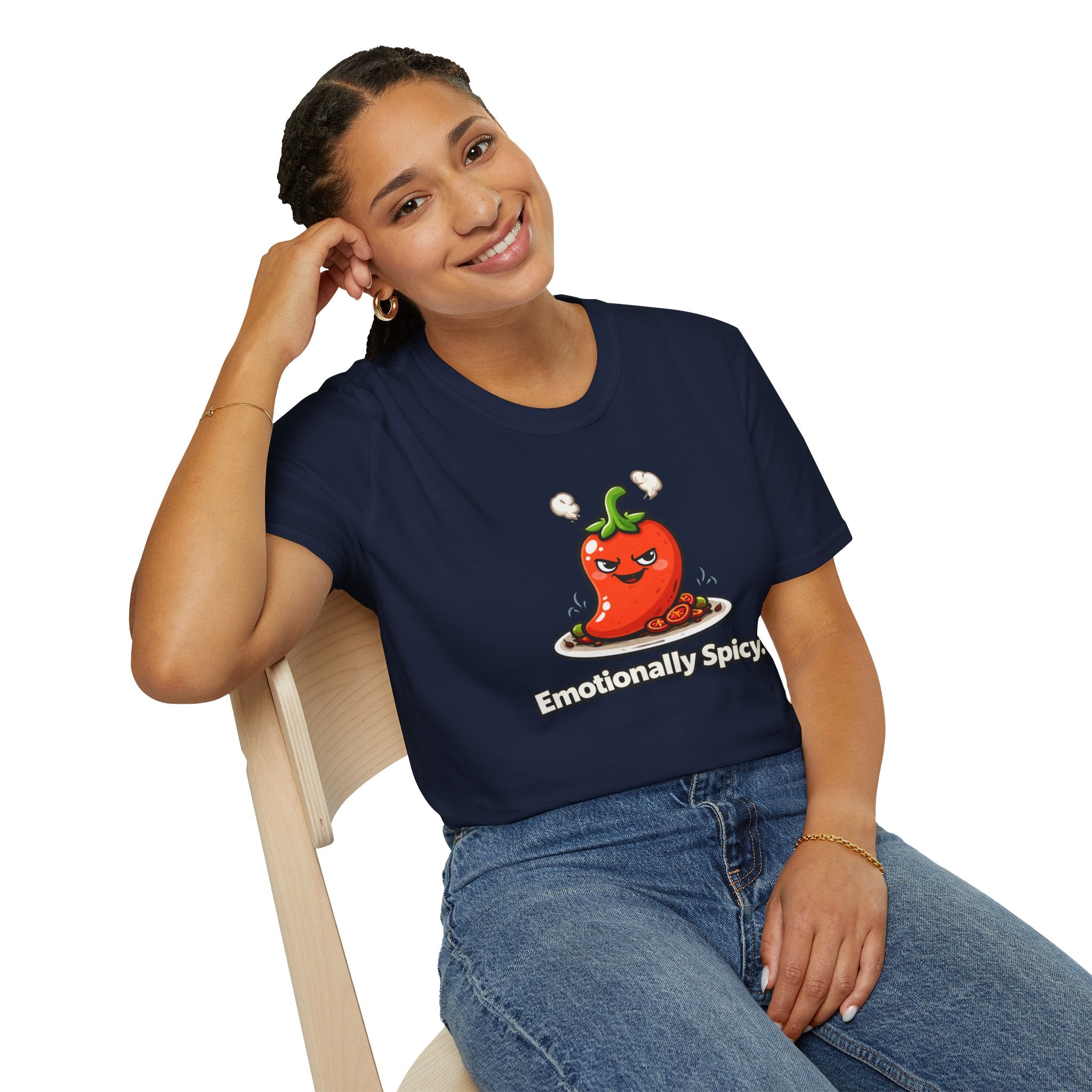 "Emotionally Spicy" Chili Pepper T-Shirt