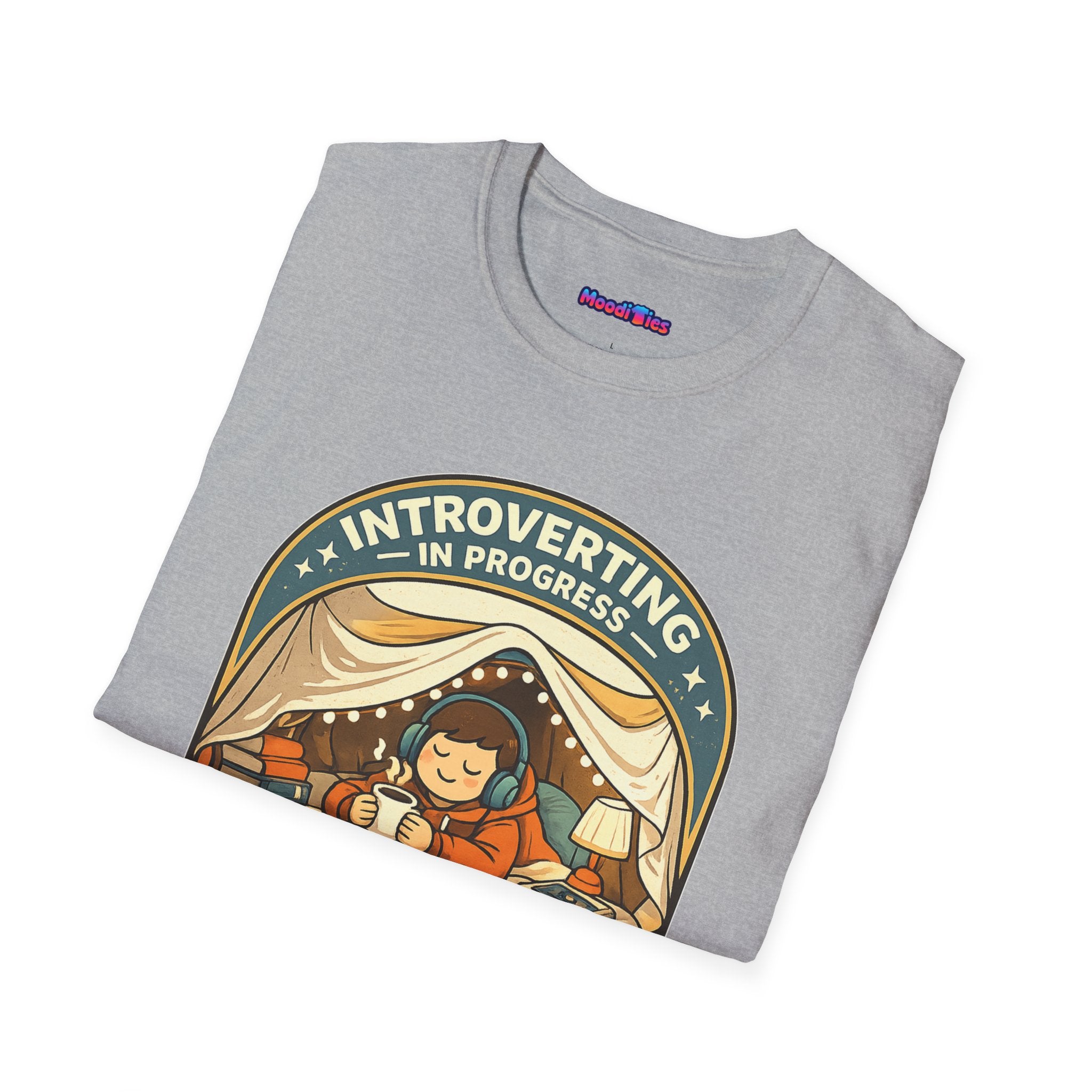 "Introverting In Progress, Please Wait" T-Shirt