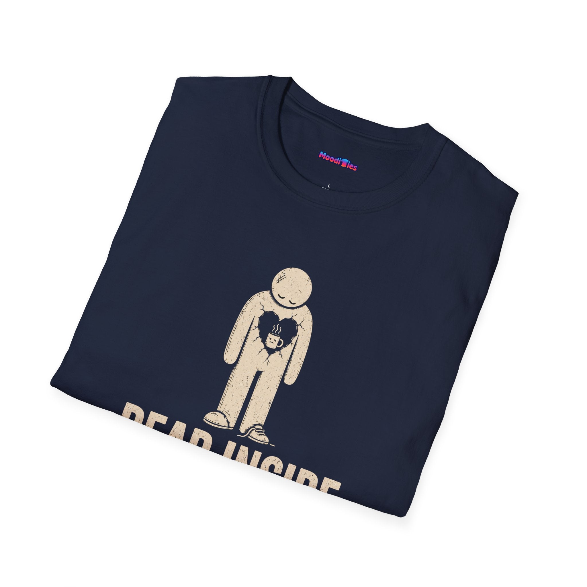 "Dead Inside ... Still Showing Up" Burnout T-Shirt