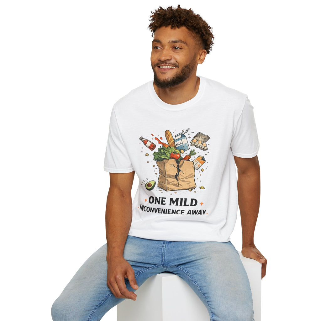 Exploding Grocery Bag T-Shirt