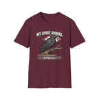 "My Spirit Animal: Raven (It Figures)" T-Shirt