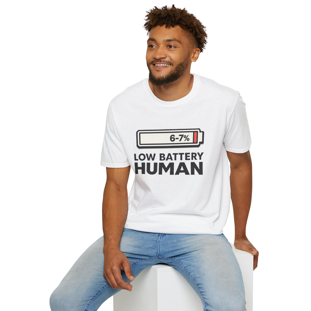 "Low Battery Human" T-Shirt