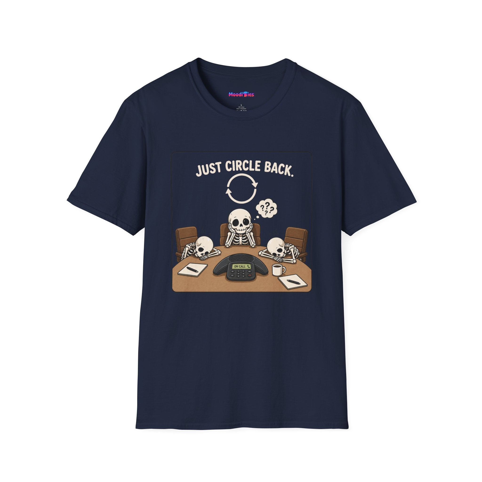 "Just Circle Back" Eternal Meeting T-Shirt