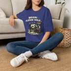 "Brain: Please Hold" Robot T-Shirt