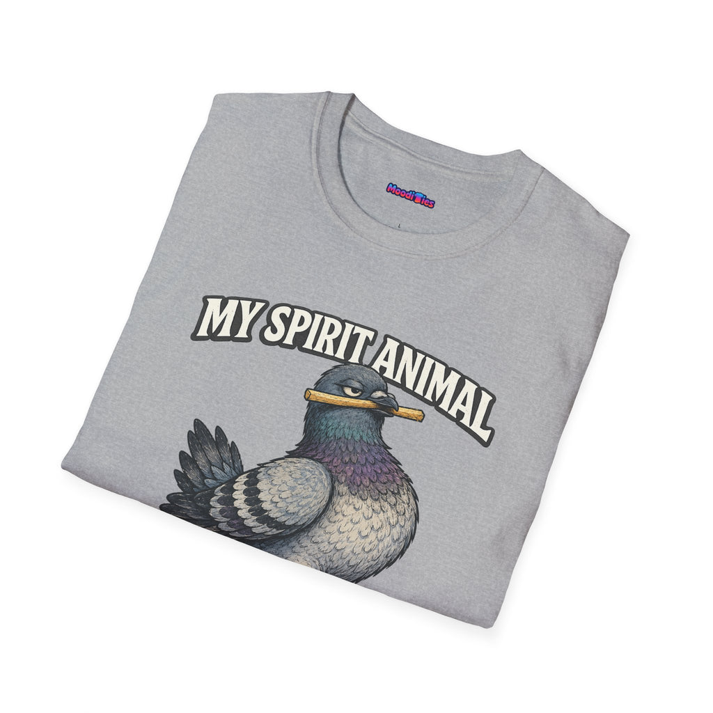 "My Spirit Animal: Pigeon (Still Employed Somehow)" T-Shirt