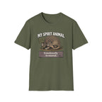 "My Spirit Animal: Armadillo (Emotionally Armored)" T-Shirt